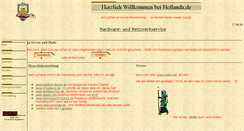 Desktop Screenshot of hollanda.de